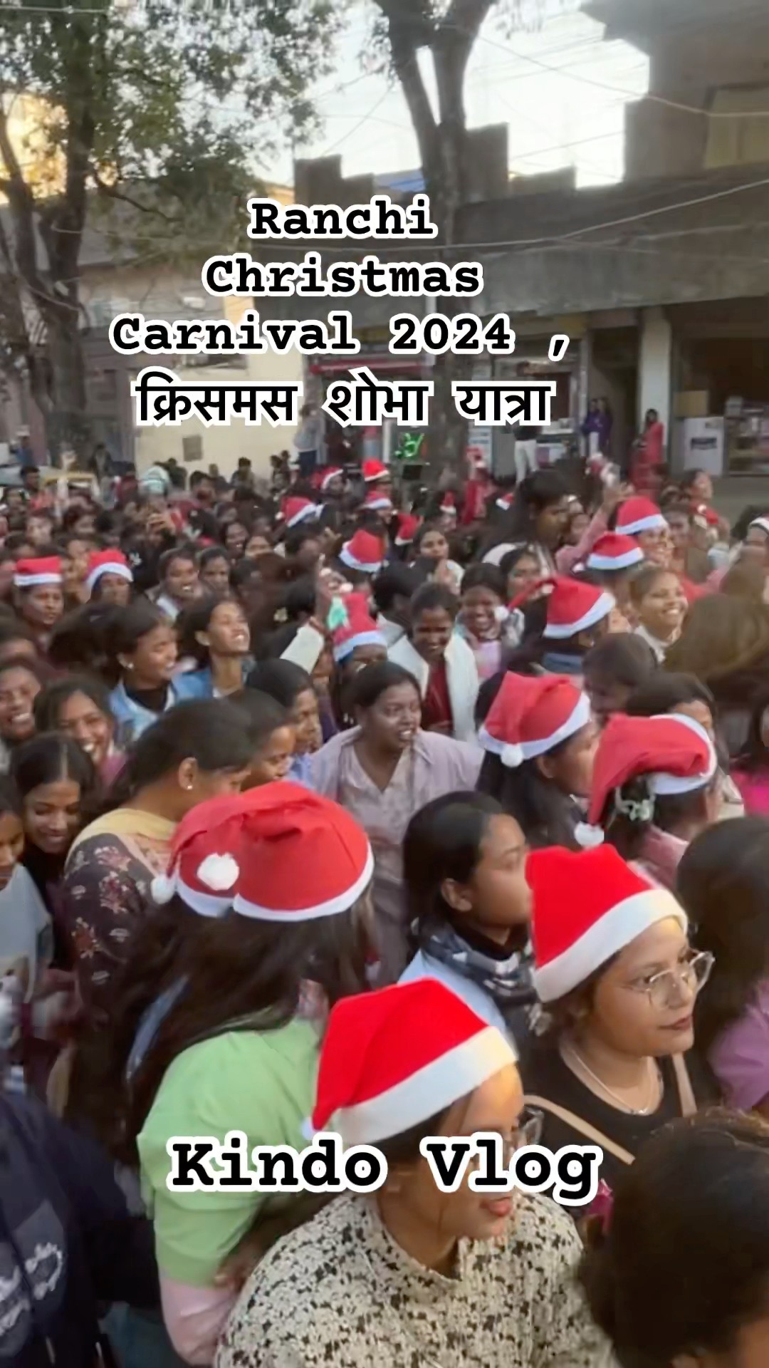 Ranchi Christmas Carnival 2024 , क्रिसमस शोभा यात्रा/video127